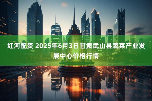 红河配资 2025年6月3日甘肃武山县蔬菜产业发展中心价格行情